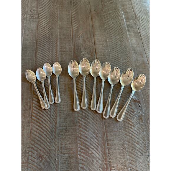Wallace Continental Bead 18/10 Stainless Flatware 11-Piece Replacement Set - Picture 2 of 5